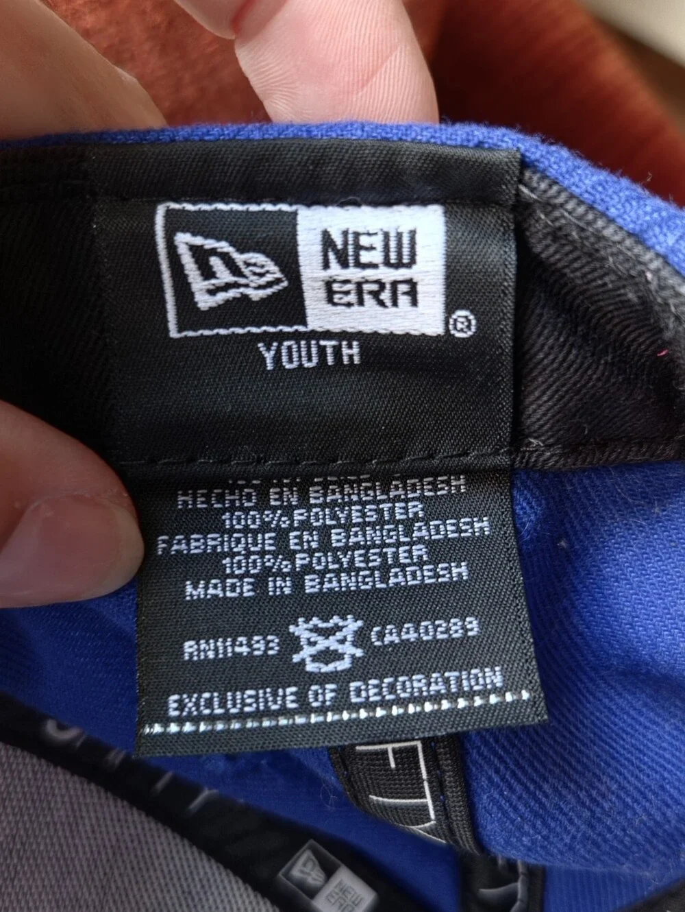 Detroit Pistons Youth New Era Basketball Cap